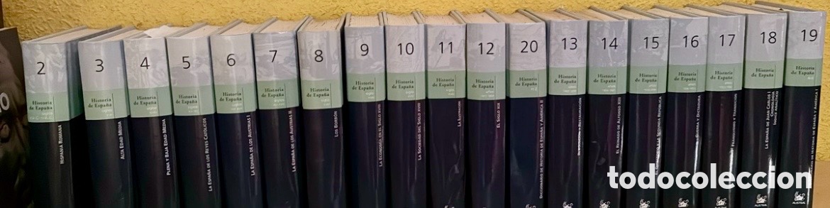 Gebrauchte B&uuml;cher: Historia de Espa&ntilde;a . Biblioteca El Mundo. Ed. Austral .