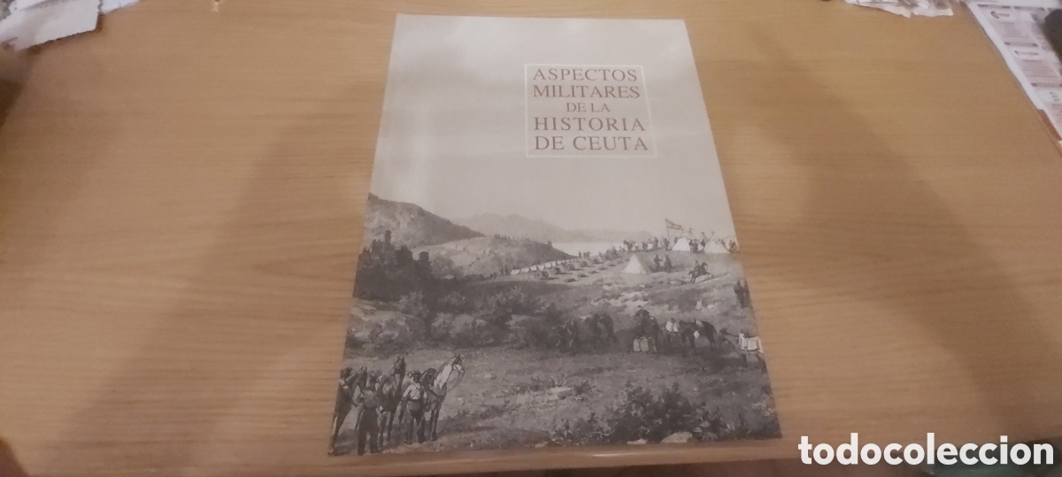 Libros de segunda mano: ASPECTOS MILITARES DE LA HISTORIA DE CEUTA