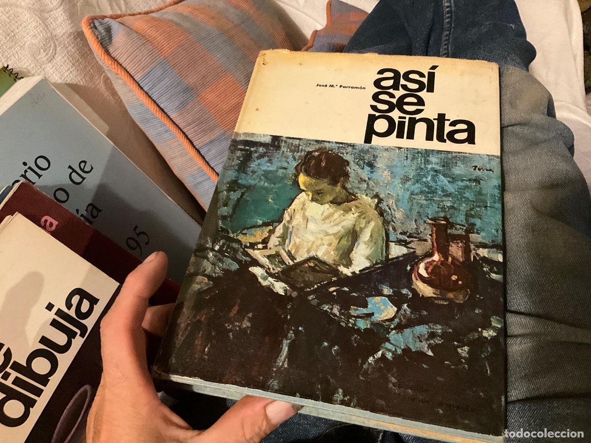 Libros de segunda mano: AS&Iacute; SE PINTA DE JOS&Eacute; M.&ordf; PARRAM&Oacute;N. 118 paginas tapa dura