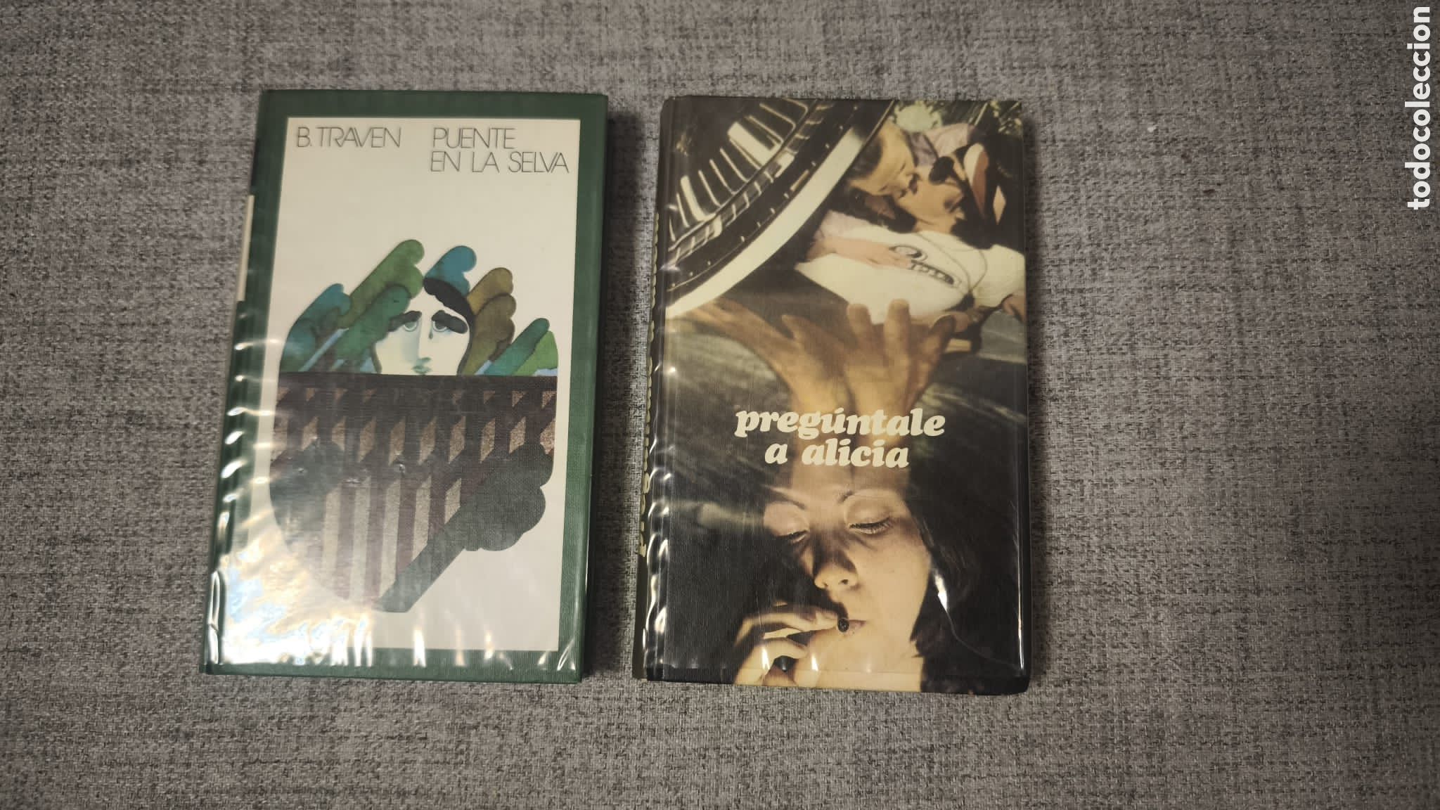 Libros de segunda mano: Lote 2 libros cl&aacute;sicos vintage &ndash; Puente en la selva + Preg&uacute;ntale a Alicia