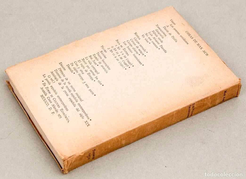 Libros de segunda mano: MAX AUB - LAS BUENAS INTENCIONES - 1954 - Foto 5