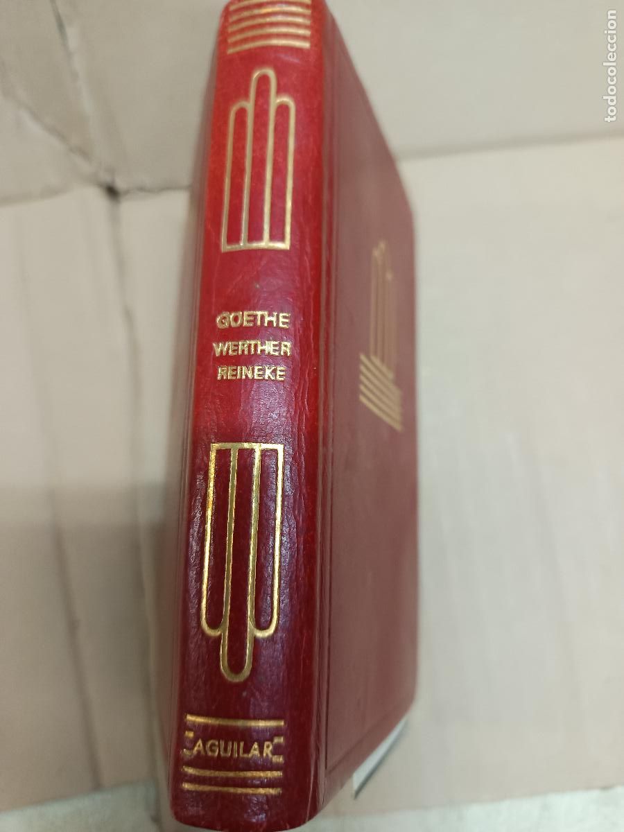 Libri di seconda mano: GOETHE &ndash; WERTHER Y REINEKE EL ZORRO &ndash; AGUILAR CRISOL N&ordm; 133 &ndash; 1959
