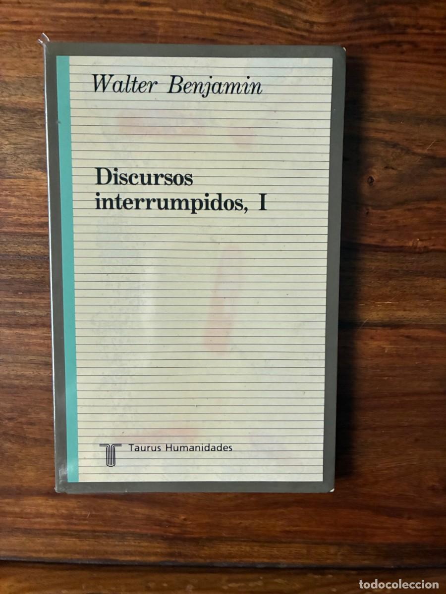 Libros de segunda mano: Discursos interrumpidos I. Walter Benajamin. Taurus - Foto 1