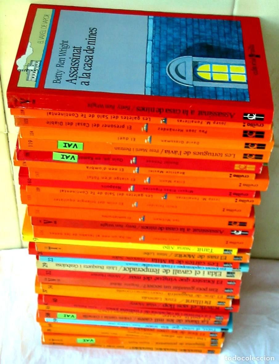 Second hand books: LOTE 32 LIBROS BARCO DE VAPOR EN CATAL&Aacute;N - EDICIONES SM Y CRUILLA - VER DESCRIPCI&Oacute;N Y FOTOS