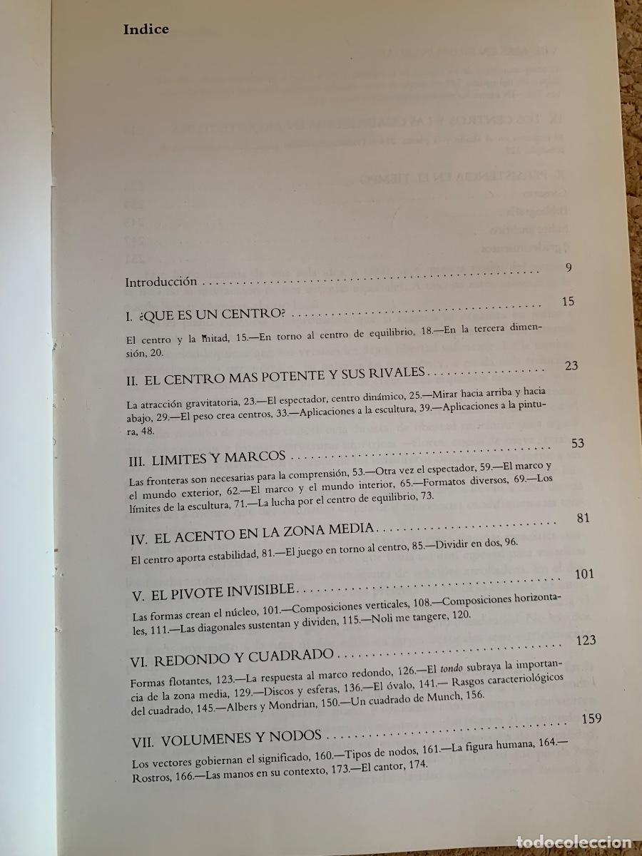 Libros de segunda mano: El poder del centro. Estudio sobre la composici&oacute;n en las Artes Visuales (Bols 50) - Foto 3