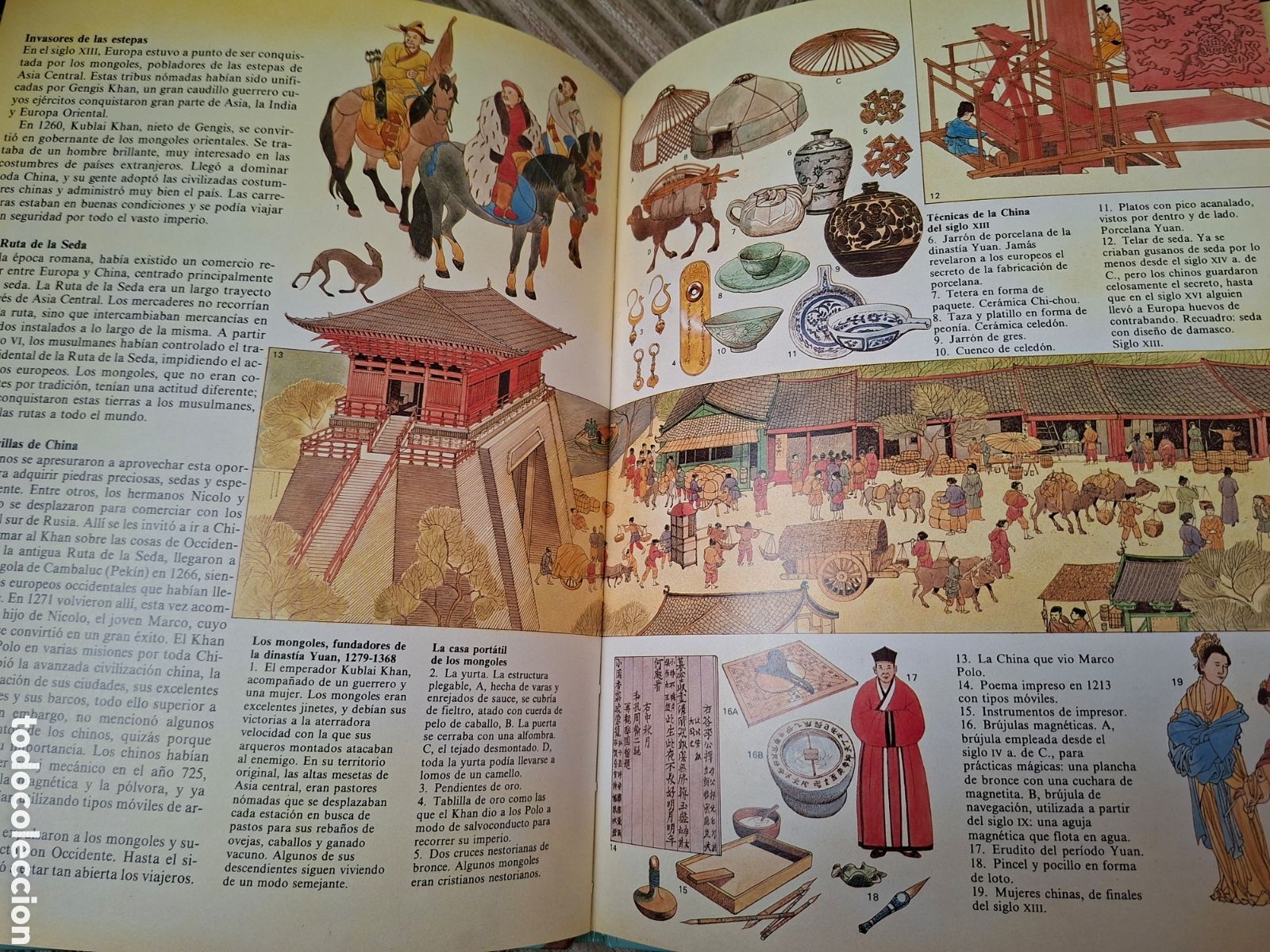 Libros de segunda mano: LA EDAD MEDIA, Giovanni Caselli (ANAYA) - Foto 7