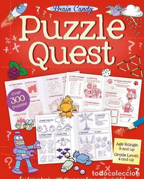 Libros de segunda mano: Puzzle Quest: Brain Candy - Nat Lambert - Top That Publishing PLC - Imagine That - Foto 1