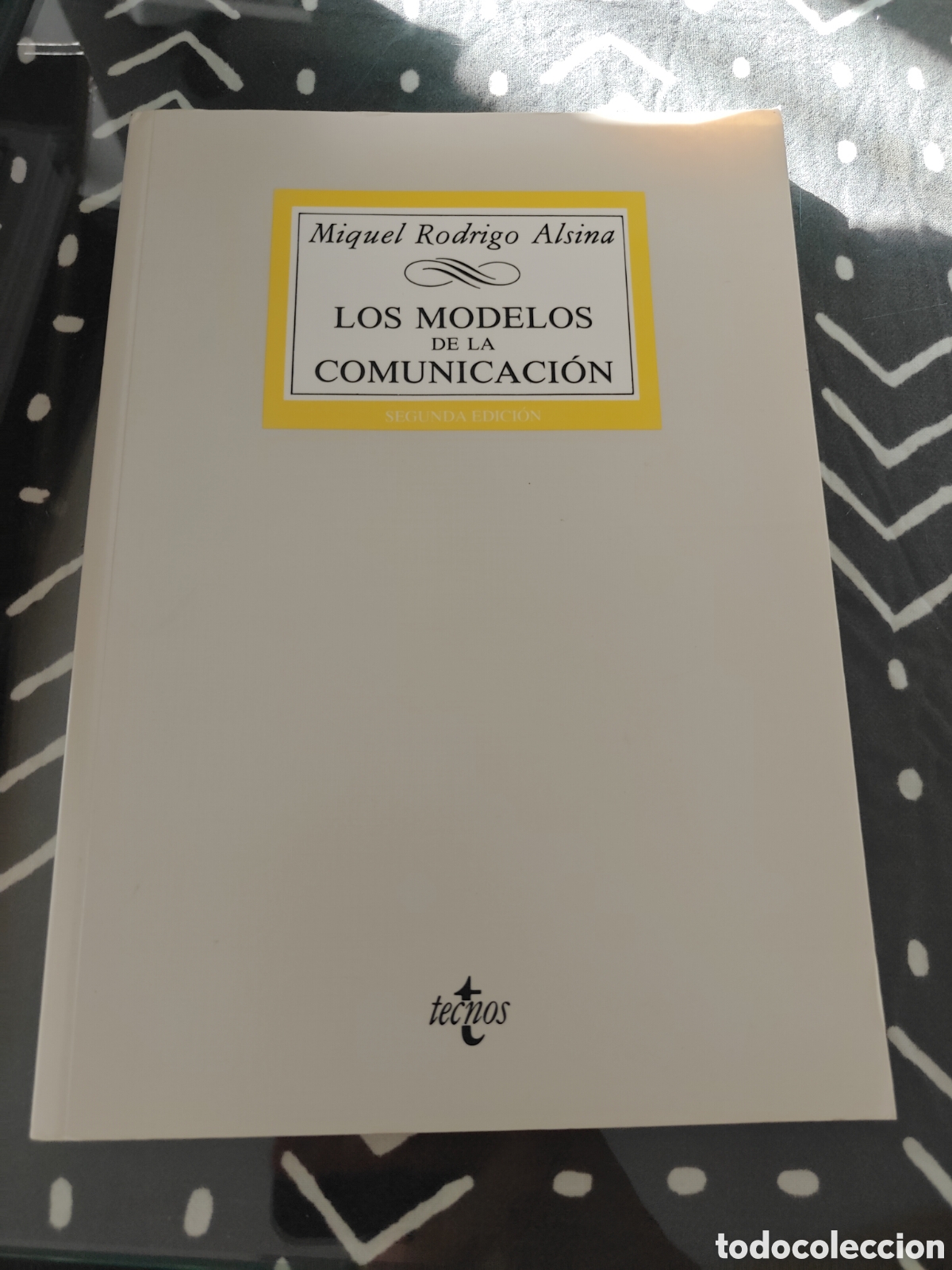 Livres d'occasion: Los modelos de la comunicaci&oacute;n &ndash; Miquel Rodrigo Alsina &ndash; 2&ordf; edici&oacute;n Tecnos