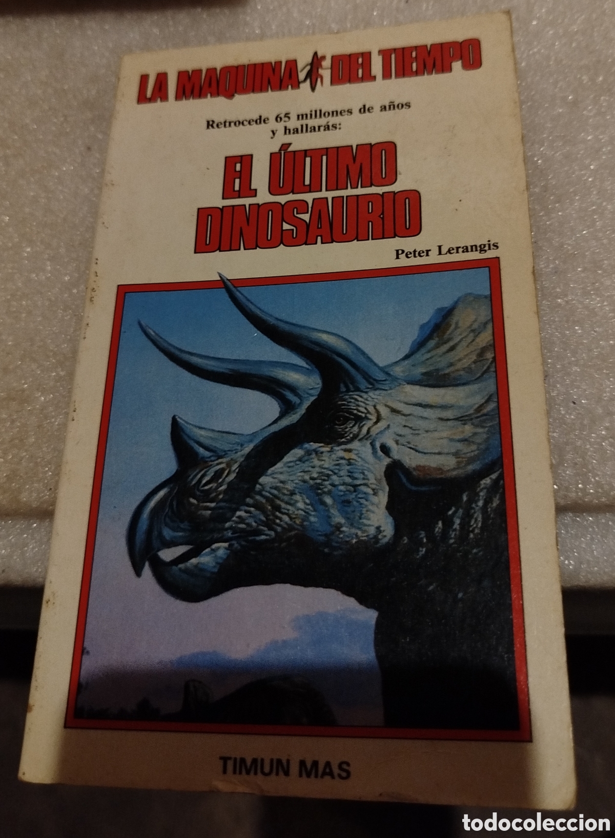 Libros de segunda mano: la m&aacute;quina del tiempo - 21 El &uacute;ltimo dinosaurio - Foto 1