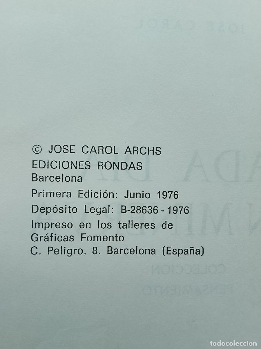 Libros de segunda mano: Cada d&iacute;a con Minerva, Jos&eacute; Carol 1976 - Foto 4