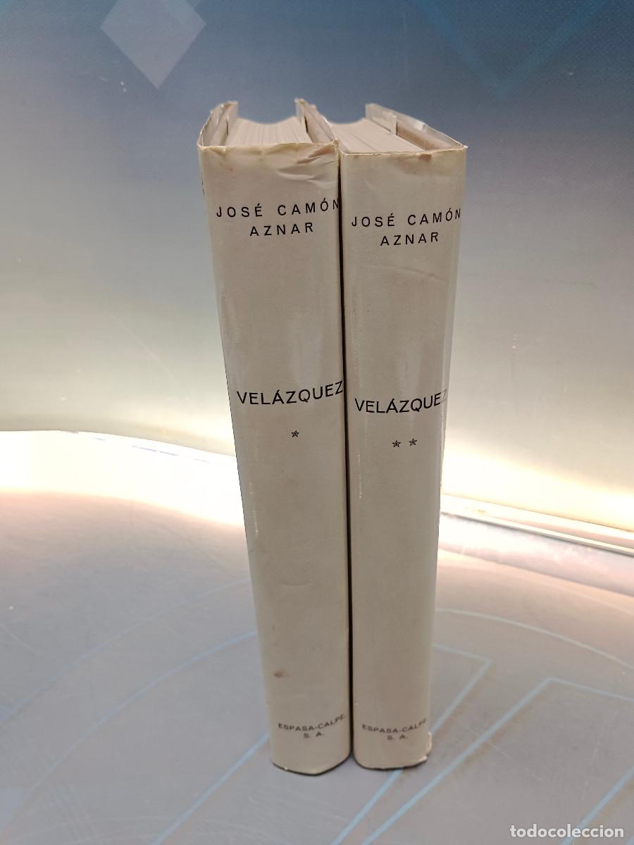 Libros de segunda mano: Dos tomos, Vel&aacute;zquez Jos&eacute; Cam&oacute;n Aznar Tomos I y II - Foto 9