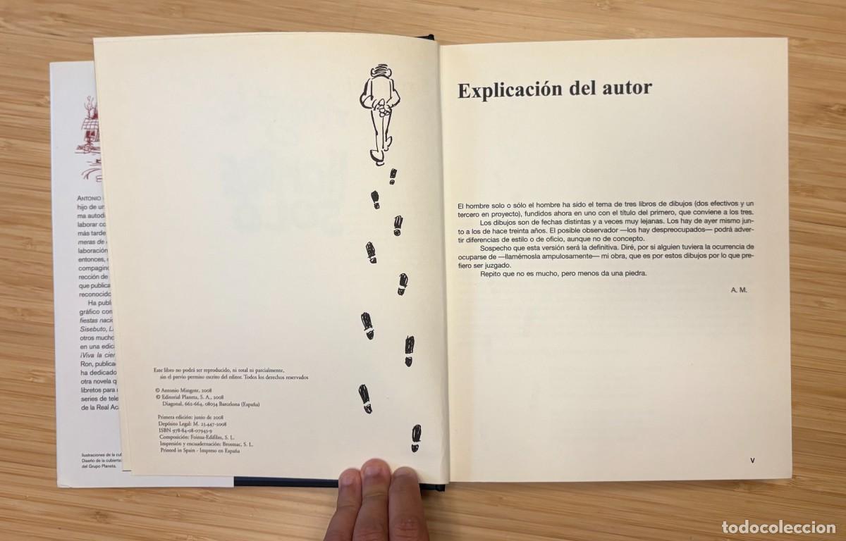 Libros de segunda mano: Hombre solo de MINGOTE - Foto 3