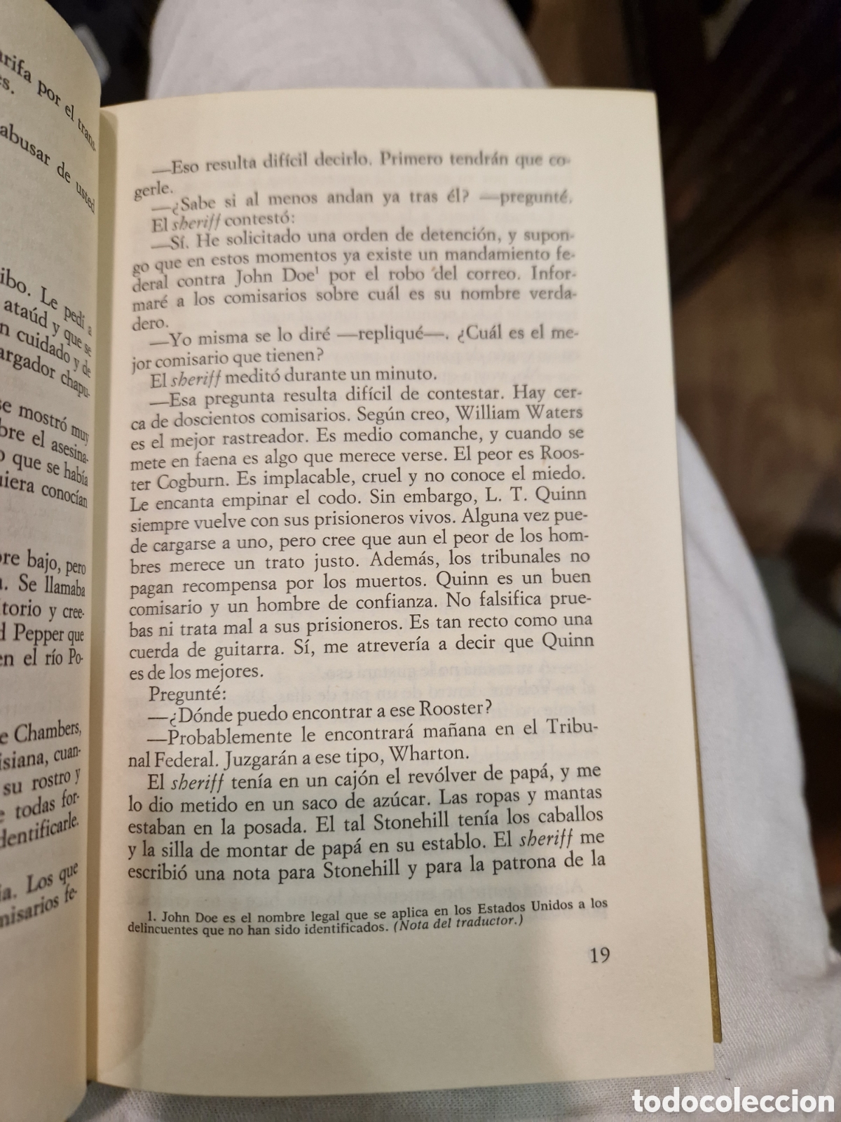 Libros de segunda mano: PORTIS, Charles Valor de ley: (Mattie) - Foto 2