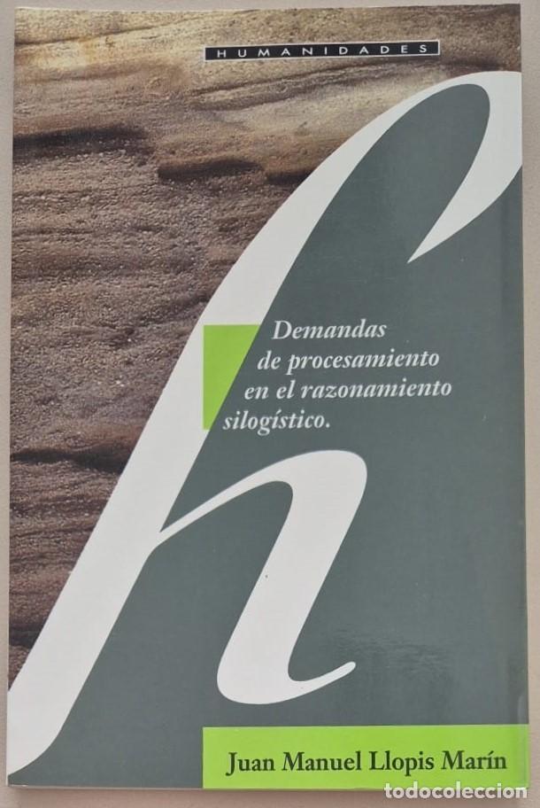 Libros de segunda mano: Demandas de procesamiento en el razonamiento silog&iacute;stico - Foto 1