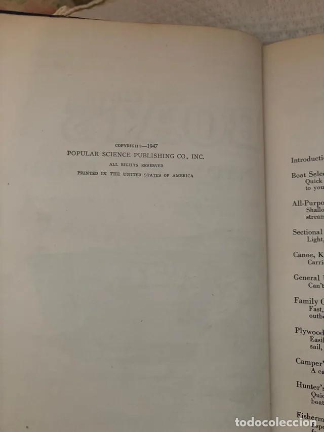 Libros de segunda mano: Libro &rdquo;Boats anyone can build&rdquo; - Foto 2