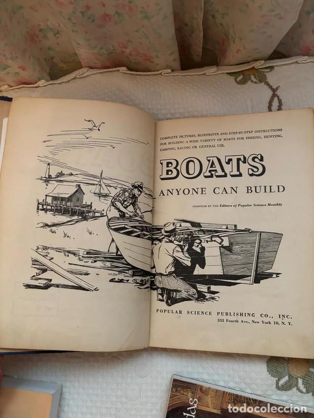 Libros de segunda mano: Libro &rdquo;Boats anyone can build&rdquo; - Foto 3