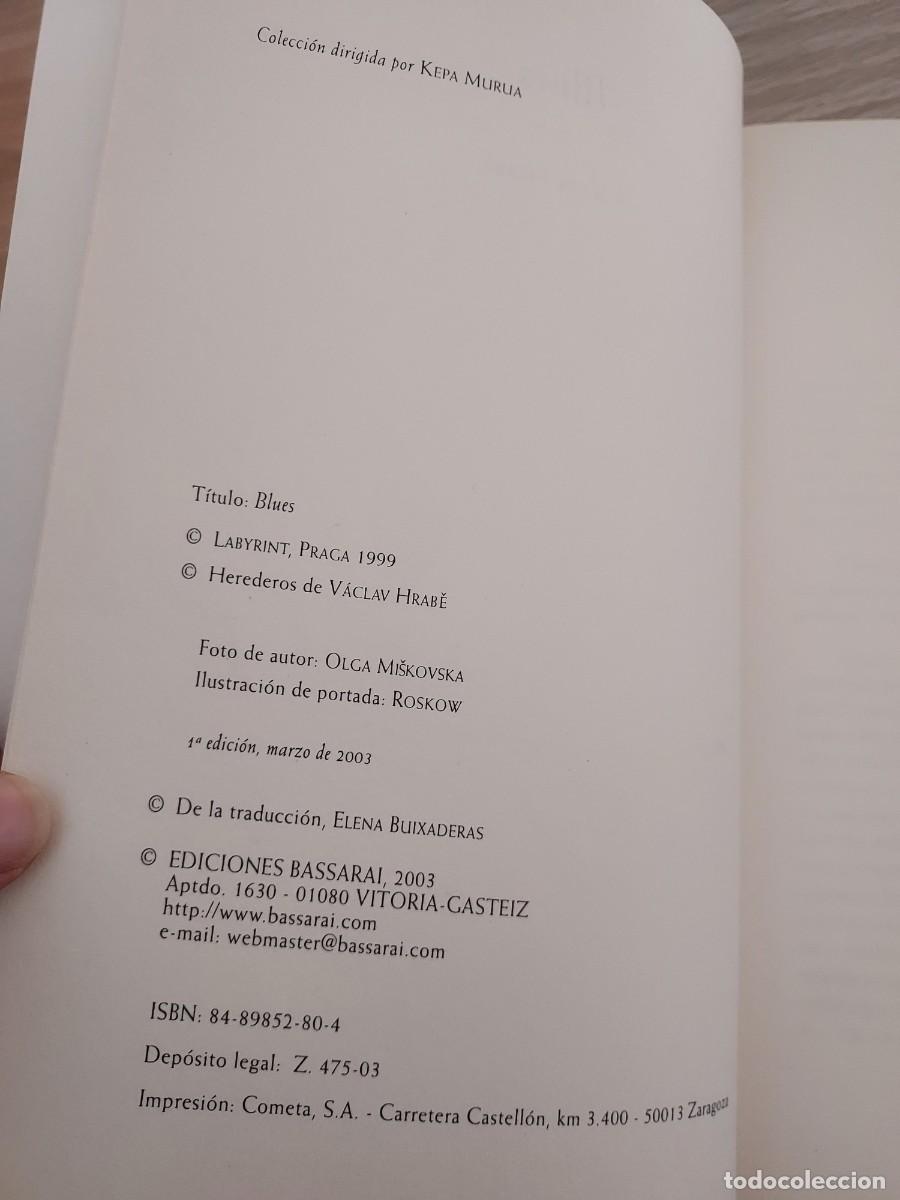 Libros de segunda mano: Blues - V&aacute;clav Hrabě (Ediciones Basarai) - Foto 6