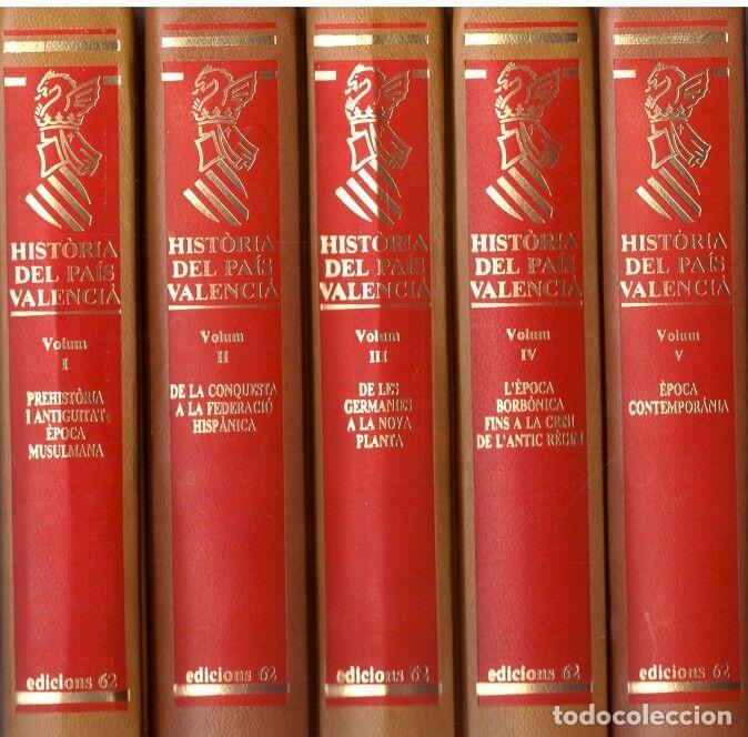 Gebrauchte B&uuml;cher: HIST&Ograve;RIA DEL PA&Iacute;S VALENCI&Agrave;. 5 tomos - AA.VV - Edicions 62