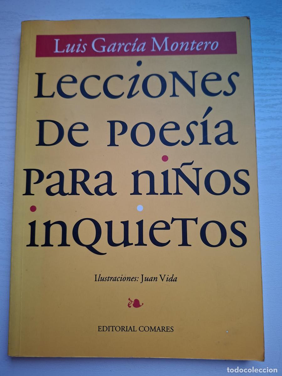 Second hand books: Lecciones de poes&iacute;a para ni&ntilde;os inquietos - Garc&iacute;a Montero, Luis