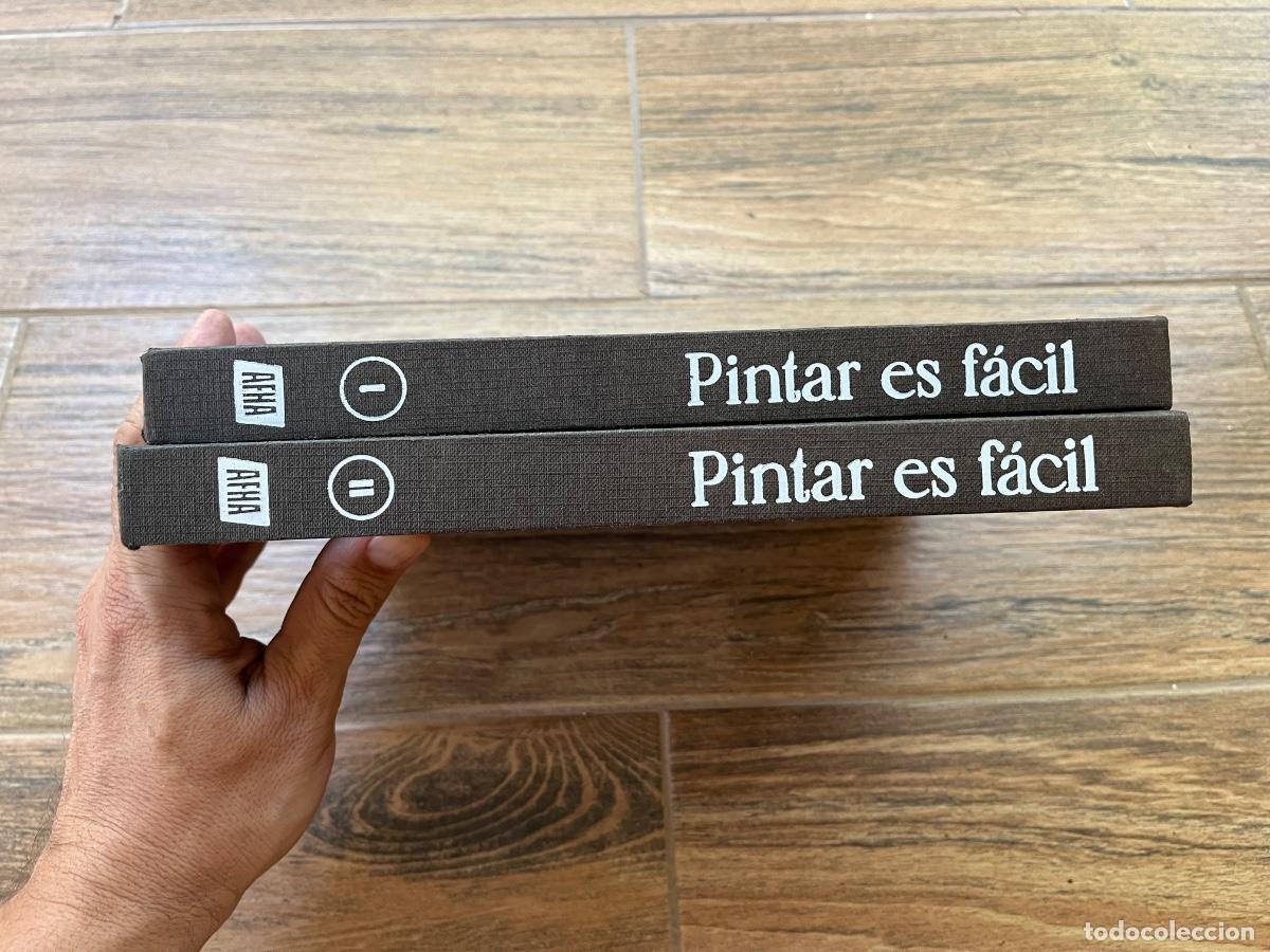 Libros de segunda mano: Enciclopedia Pintar es f&aacute;cil. 2 tomos (completa). Jos&eacute; Llobera, Rom&aacute;n Oltra. Ediciones AFHA