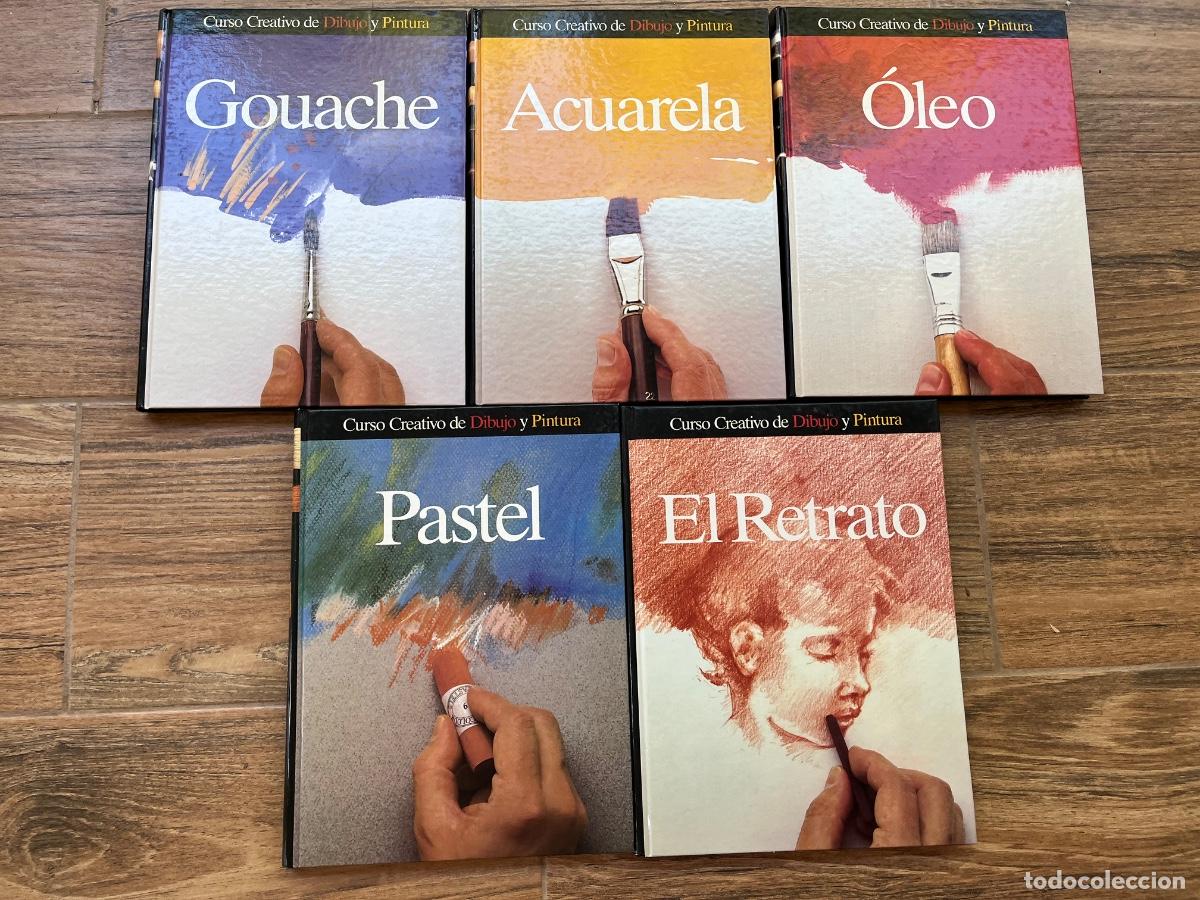 Libros de segunda mano: CURSO CREATIVO DE DIBUJO Y PINTURA - 5 TOMOS