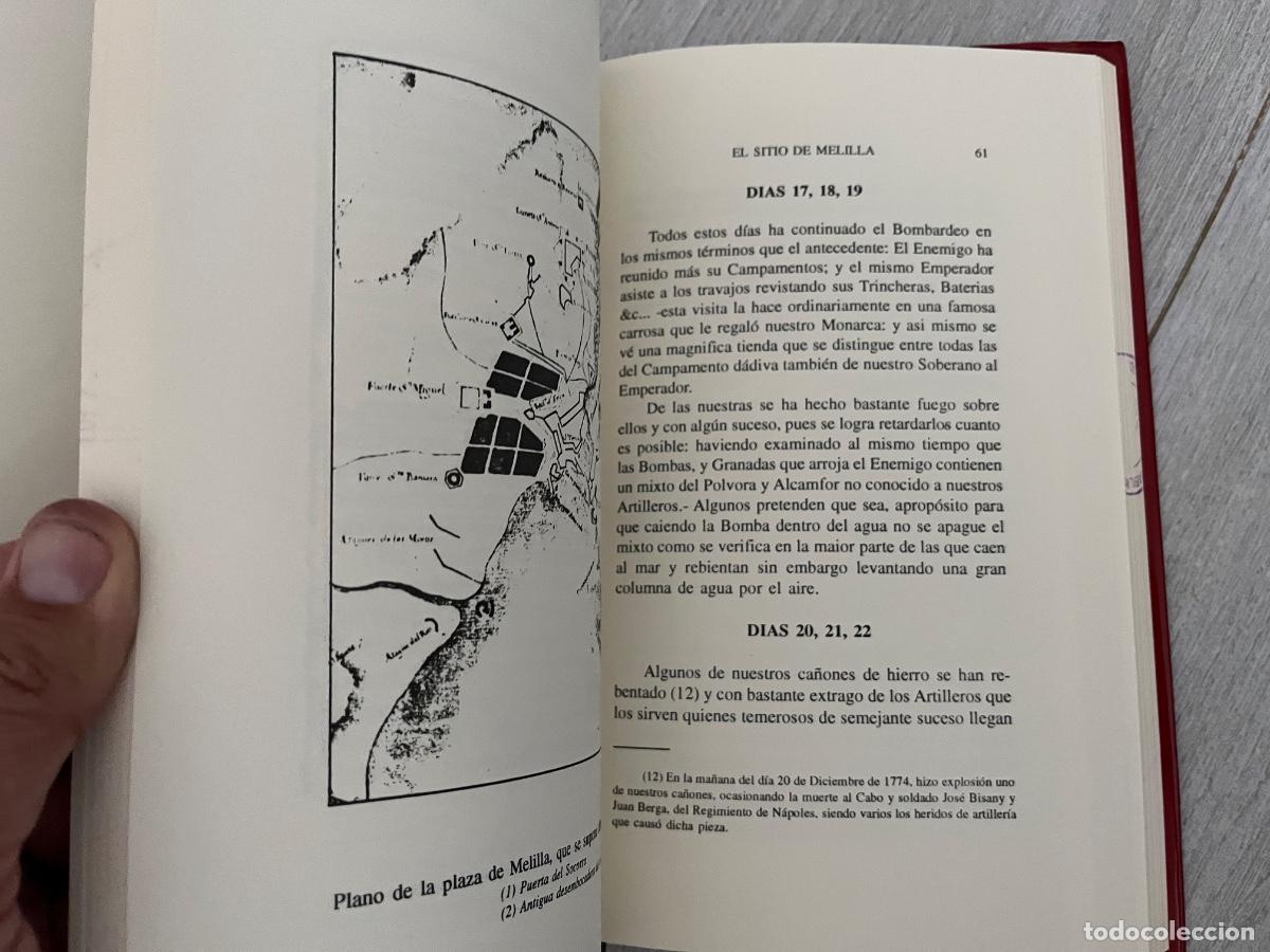 Libros de segunda mano: EL SITIO DE MELILLA (1774-1775). F. DE MIRANDA. ED. ALGAZARA. - Foto 4