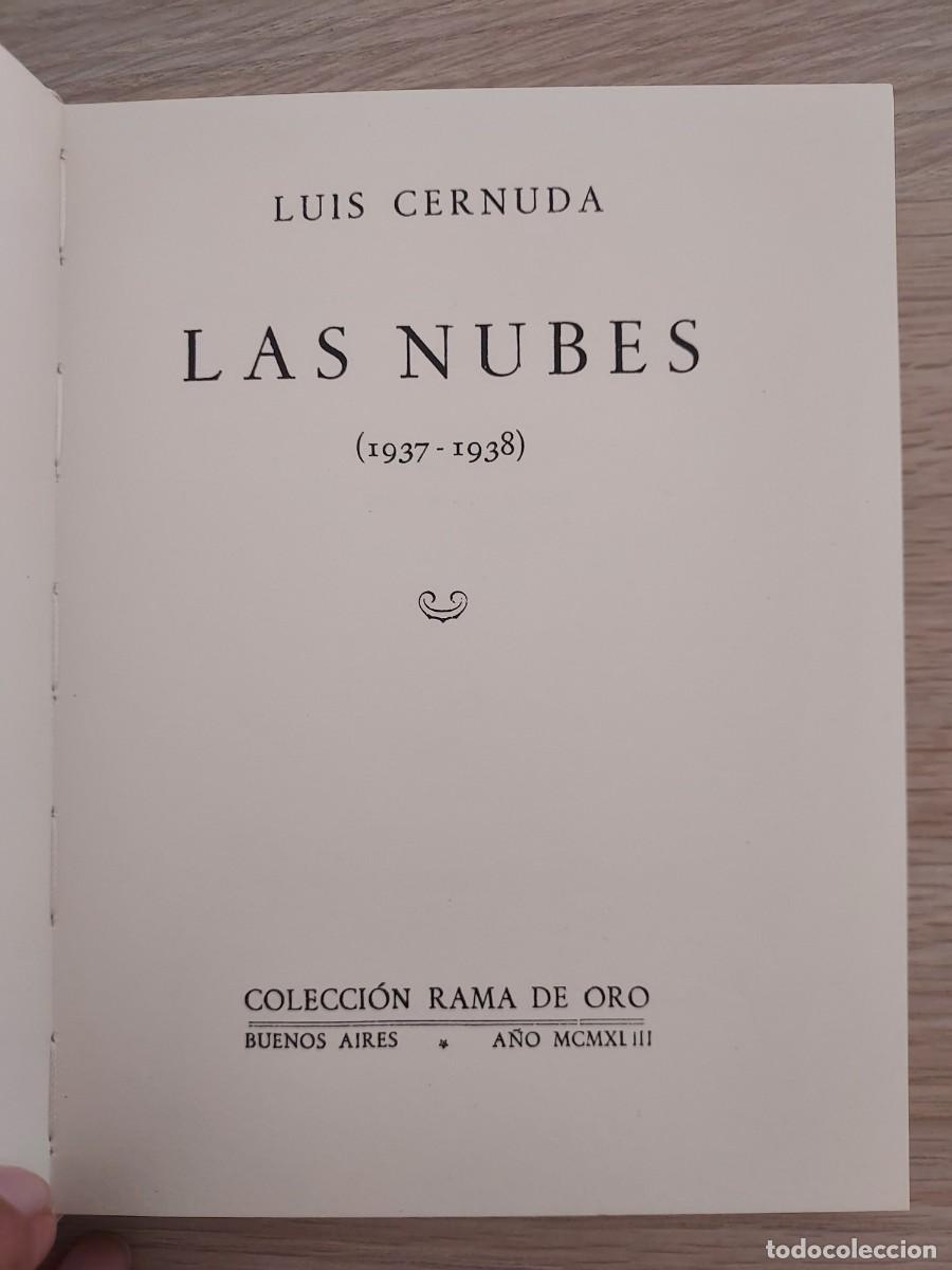 Libros de segunda mano: Las Nubes - Luis Cernuda - Colecci&oacute;n Rama de oro - Foto 5