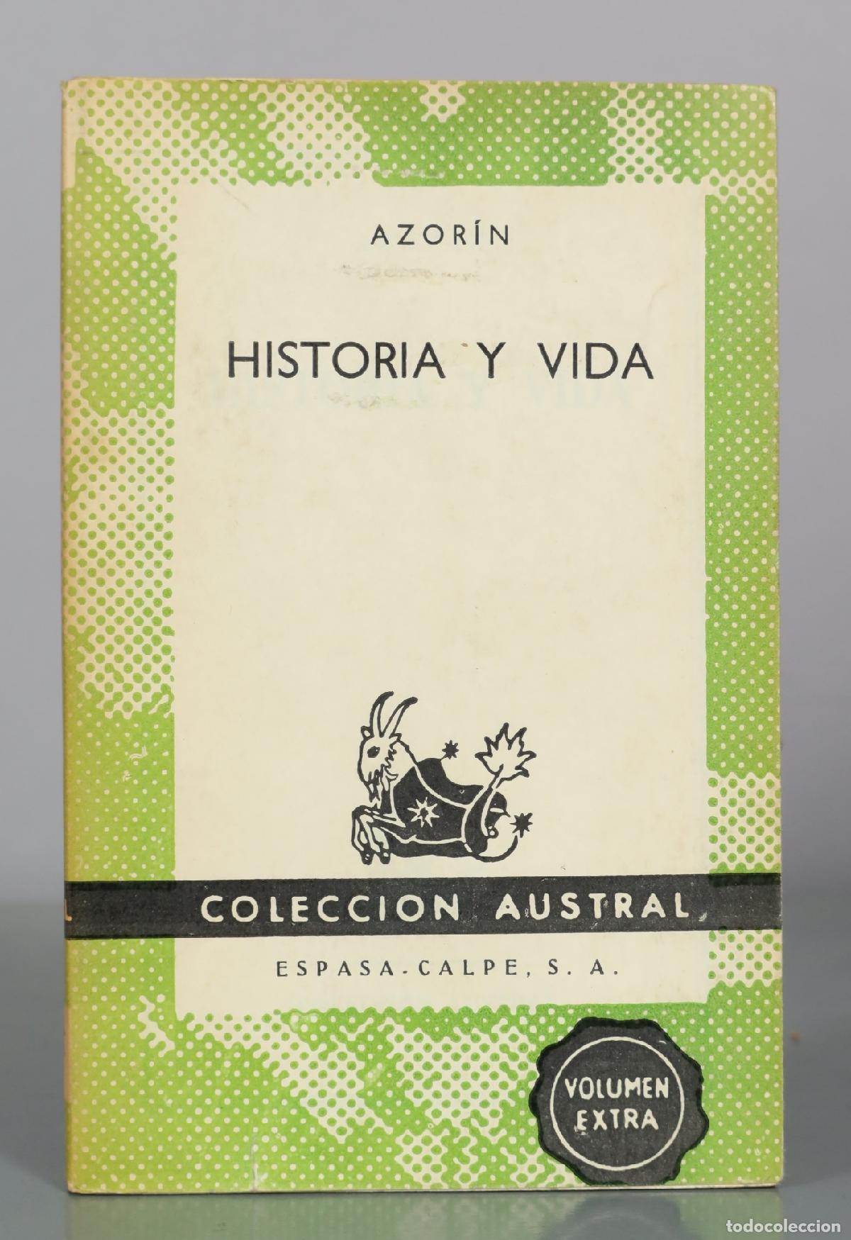 Libros de segunda mano: Historia y vida - Azor&iacute;n - Espasa-Calpe