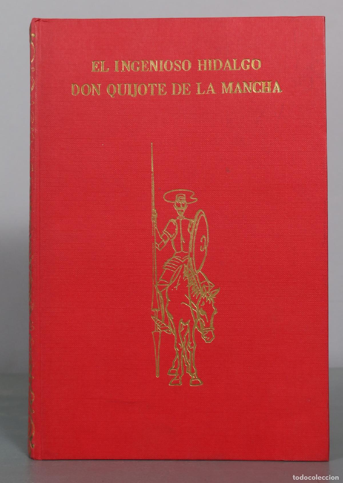 Libros de segunda mano: El Ingenioso Hidalgo Don Quijote de la Mancha - Miguel de Cervantes Saavedra - Editorial Pueyo