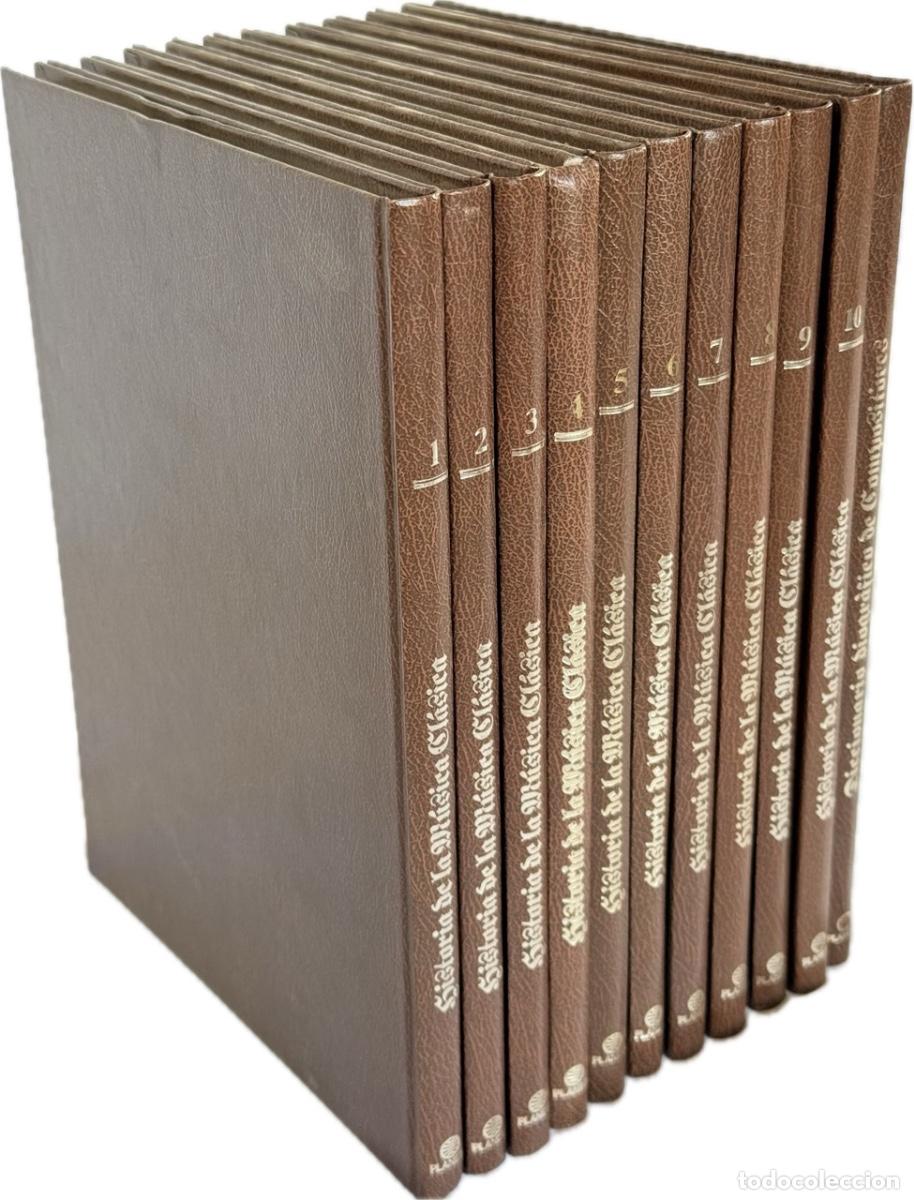 Libros de segunda mano: Historia de la m&uacute;sica cl&aacute;sica, ed Planeta, 11 tomos