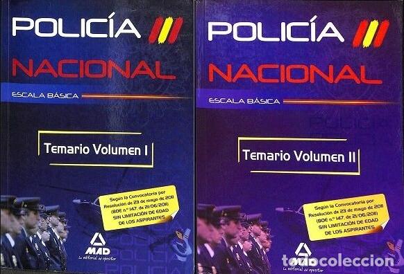 Libros de segunda mano: Escala B&aacute;sica de Polic&iacute;a Nacional. Temario - Varios Autores - Cuerpo Nacional de Policia