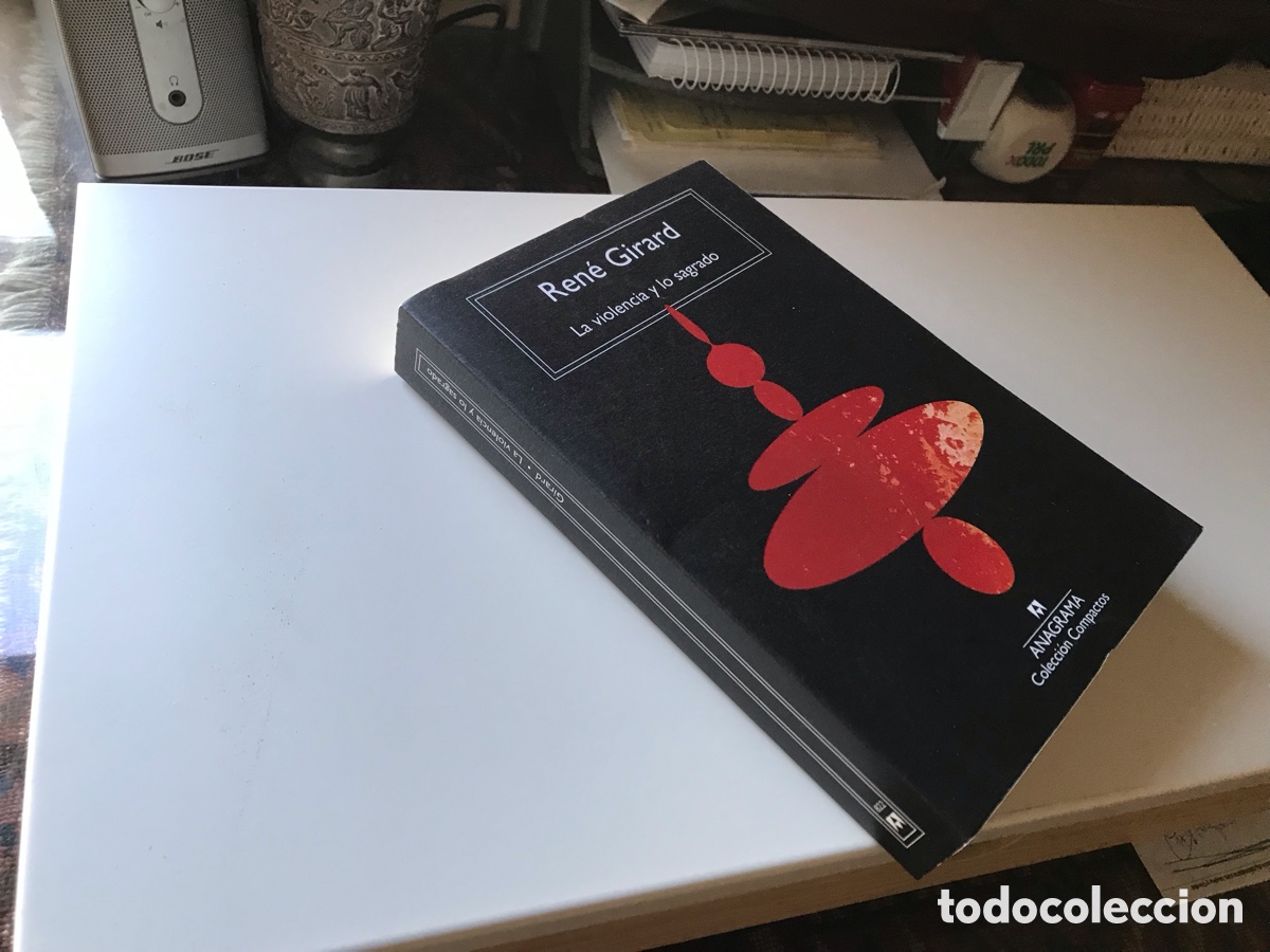 Libros de segunda mano: La Violencia y lo sagrado. Ren&eacute; Girard. Anagrama. Colecci&oacute;n compactos n&ordm; 822