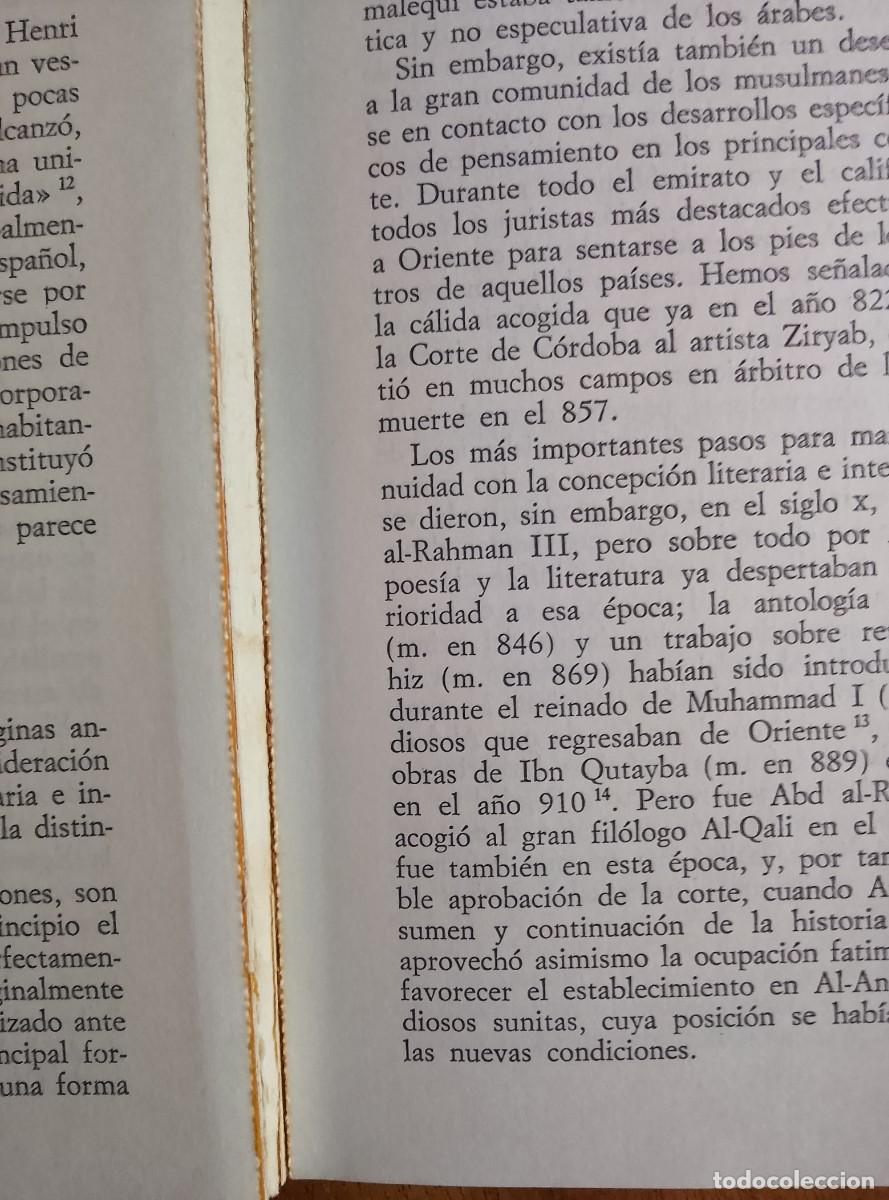 Libros de segunda mano: Historia de la Espa&ntilde;a Isl&aacute;mica. Montgomery Watt - Foto 2