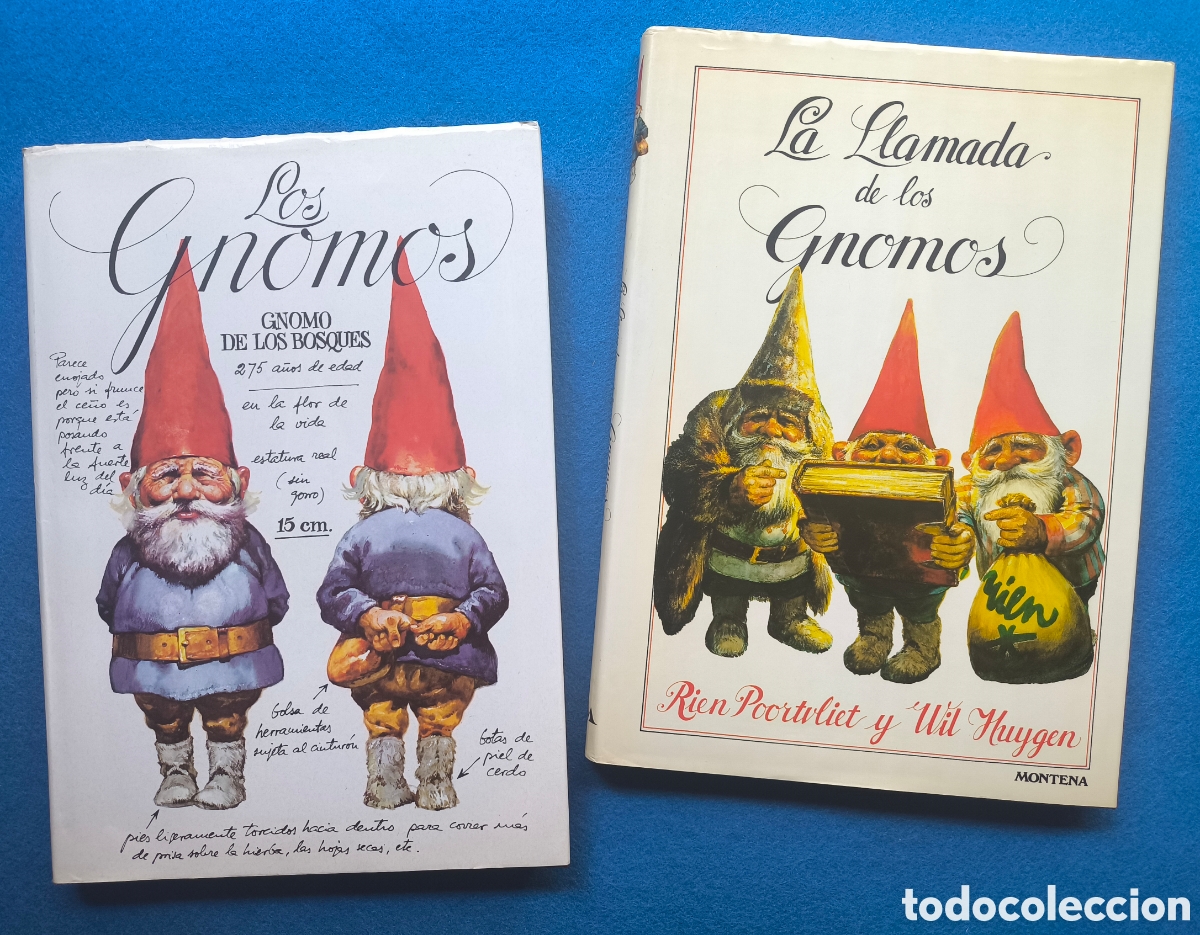 Libros de segunda mano: LOS GNOMOS LIBRO LOTE 2 MONTENA