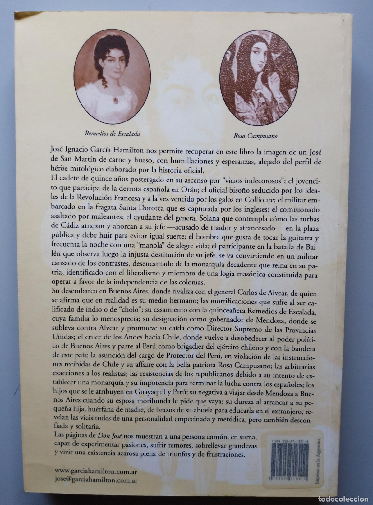 Libros de segunda mano: jose de san martin. ed sudamericana - Foto 2