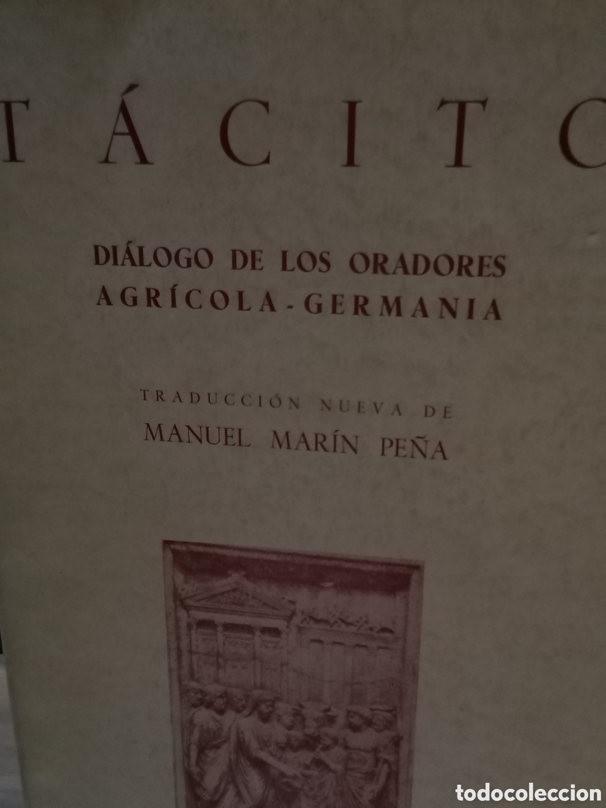 Libri di seconda mano: T&aacute;cito. Di&aacute;logo de los oradores. Agr&iacute;cola. Germania