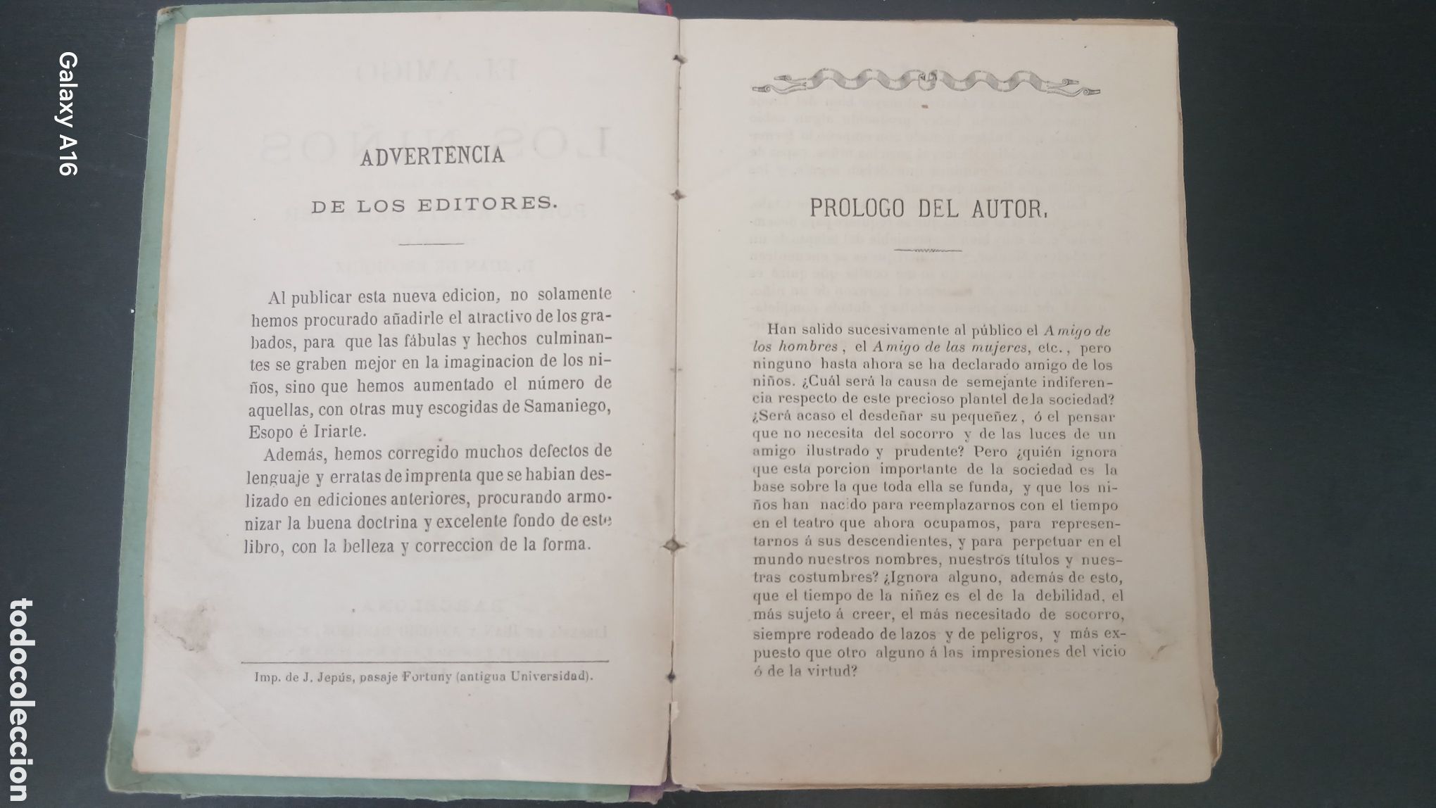 Libros de segunda mano: Libro Antiguo &rdquo;El Amigo de los Ni&ntilde;os&rdquo; (1883) - Foto 6