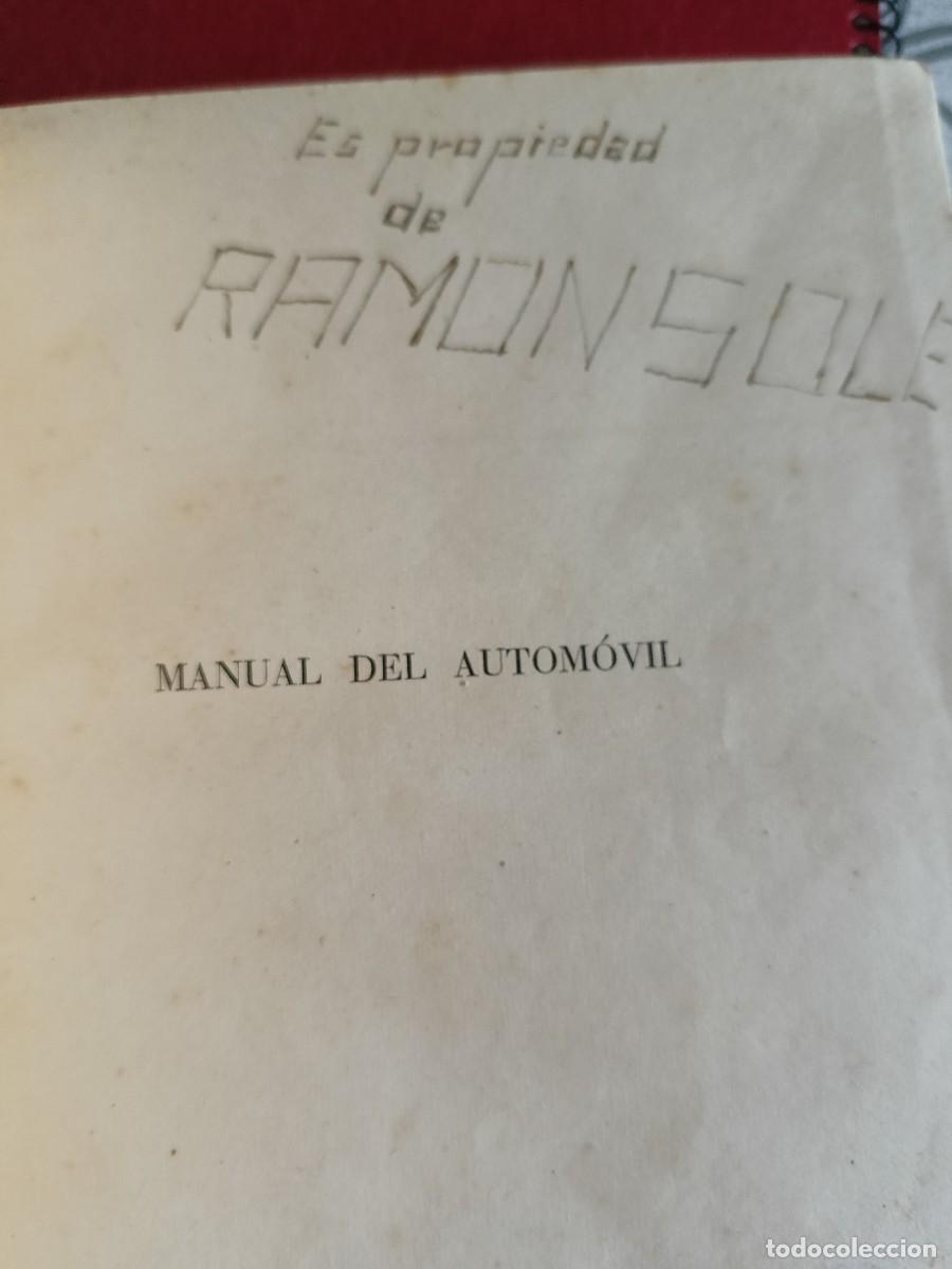 Libros de segunda mano: Manual del autom&oacute;vil Editors - Foto 4