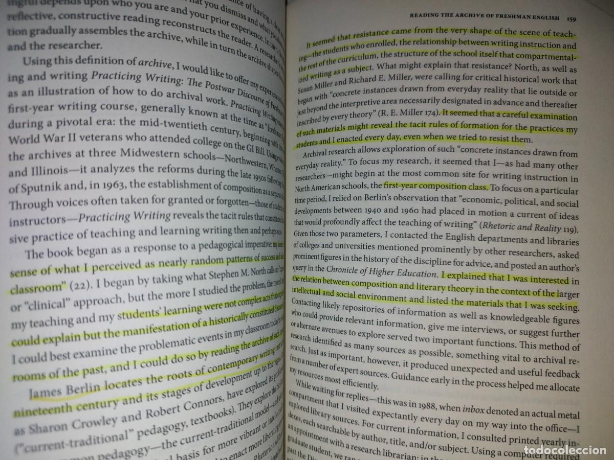 Libros de segunda mano: 219- Working In The Archives. Practical Research Methods For Rhetoric And Composition - Foto 13