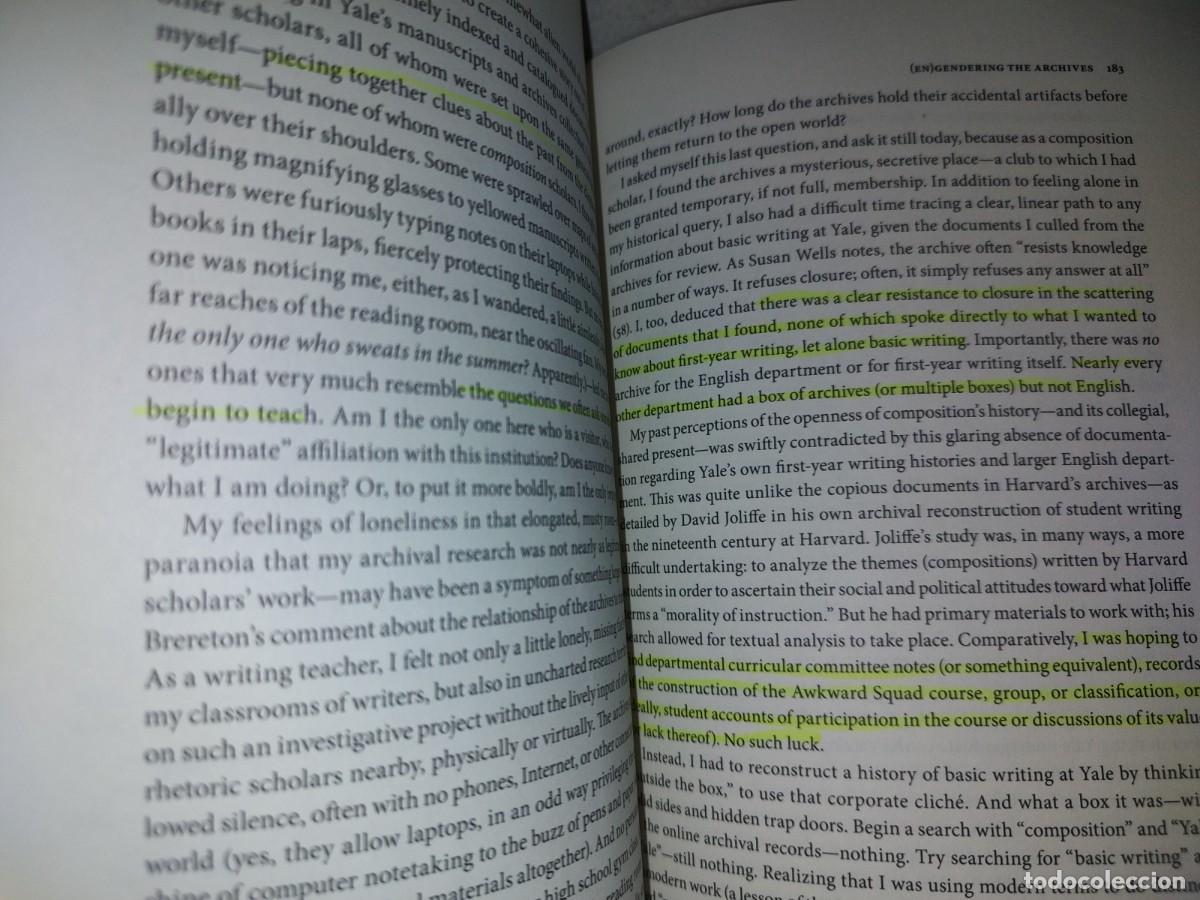 Libros de segunda mano: 219- Working In The Archives. Practical Research Methods For Rhetoric And Composition - Foto 14