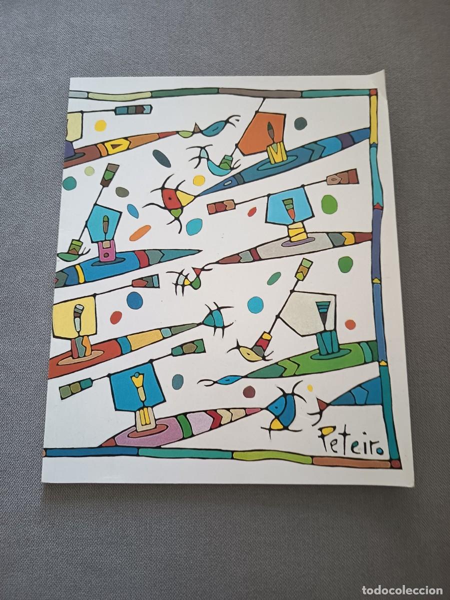 Libros de segunda mano: Peteiro. 2000. R&uacute;stica. Ilustrado. Con dibujo original del autor. Arte. Galicia.
