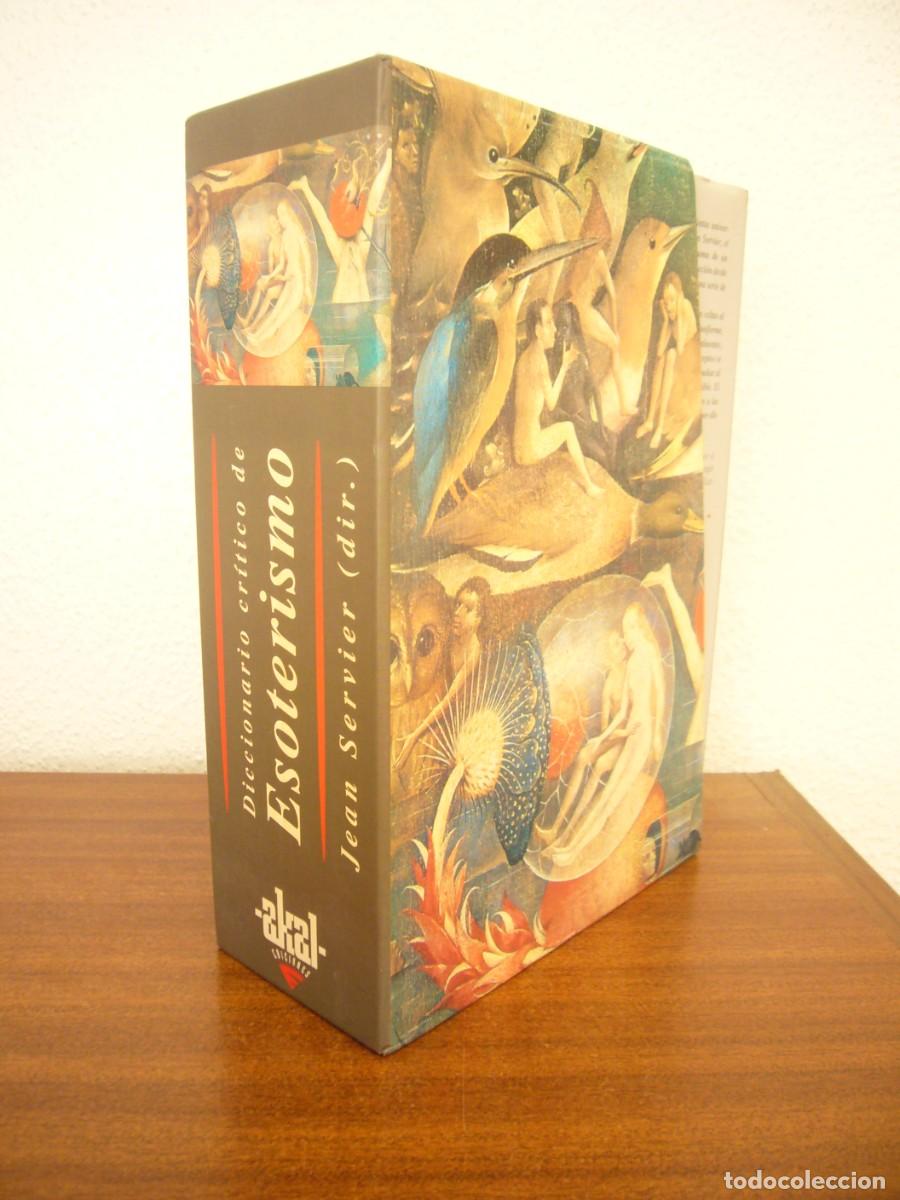 Libros de segunda mano: DICCIONARIO AKAL CR&Iacute;TICO DE ESOTERISMO 2 VOLS. A-H Y I-Z EN ESTUCHE (2006) JEAN SERVIER (ED.)