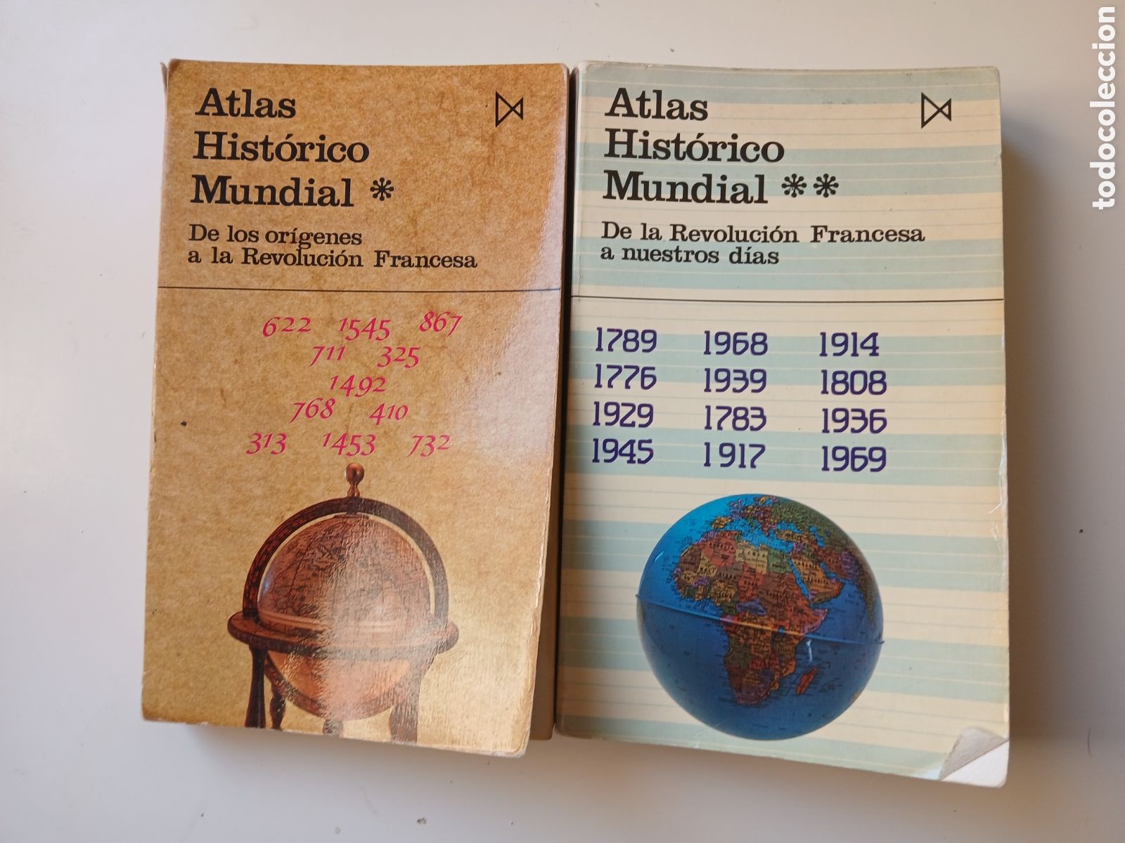 Libros de segunda mano: Libros Atlas Hist&oacute;rico Mundial. Editorial istmo.