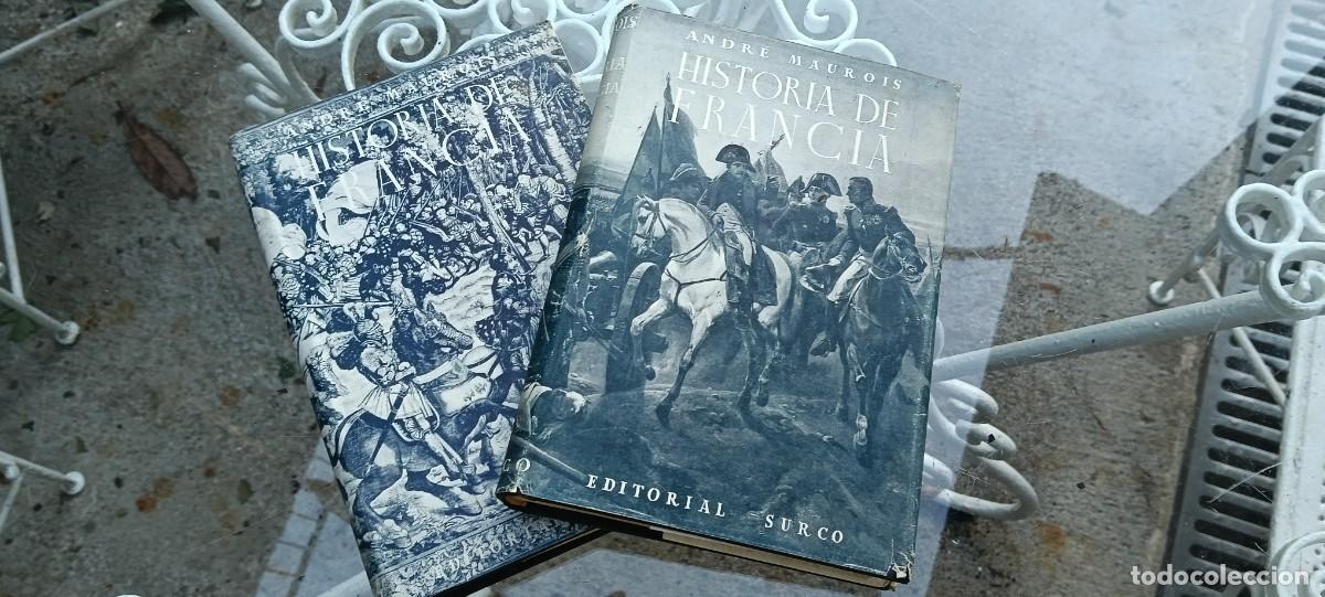 Gebrauchte B&uuml;cher: Historia de Francia - Andr&eacute; Maurois (2 Vol&uacute;menes Completos) Editorial Surco 1947