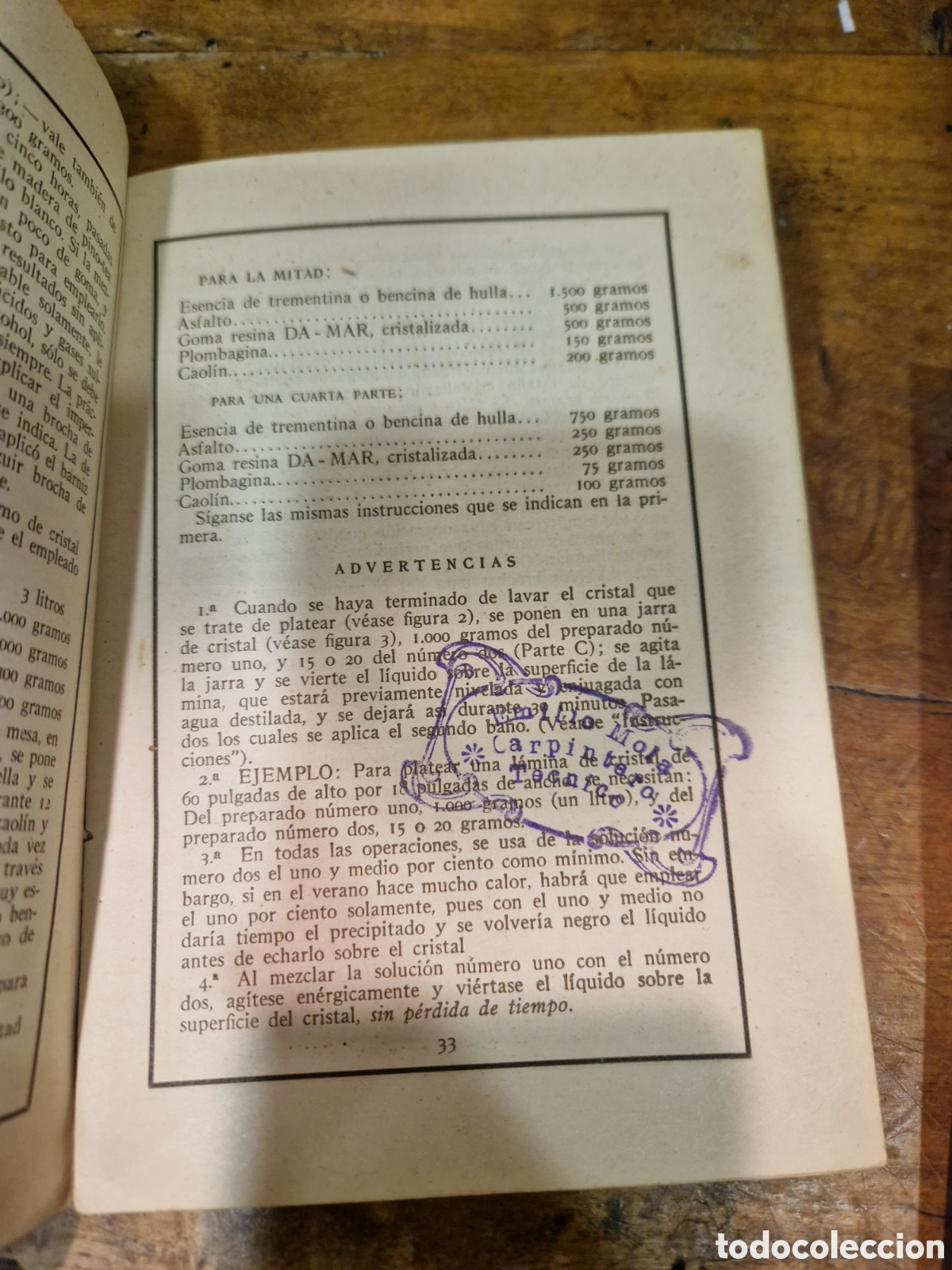 Libros de segunda mano: LABORATORIOS QU&Iacute;MICO-INDUSTRIALES A. FORMOSO - Foto 2