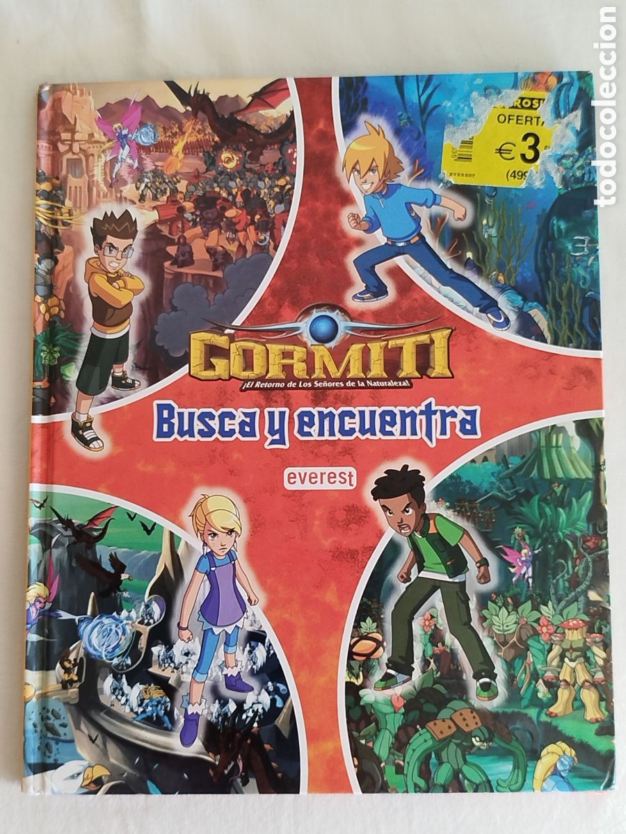 Libri di seconda mano: GORMITI, BUSCA Y ENCUENTRA, EDITA EVEREST, ESTADO NORMAL