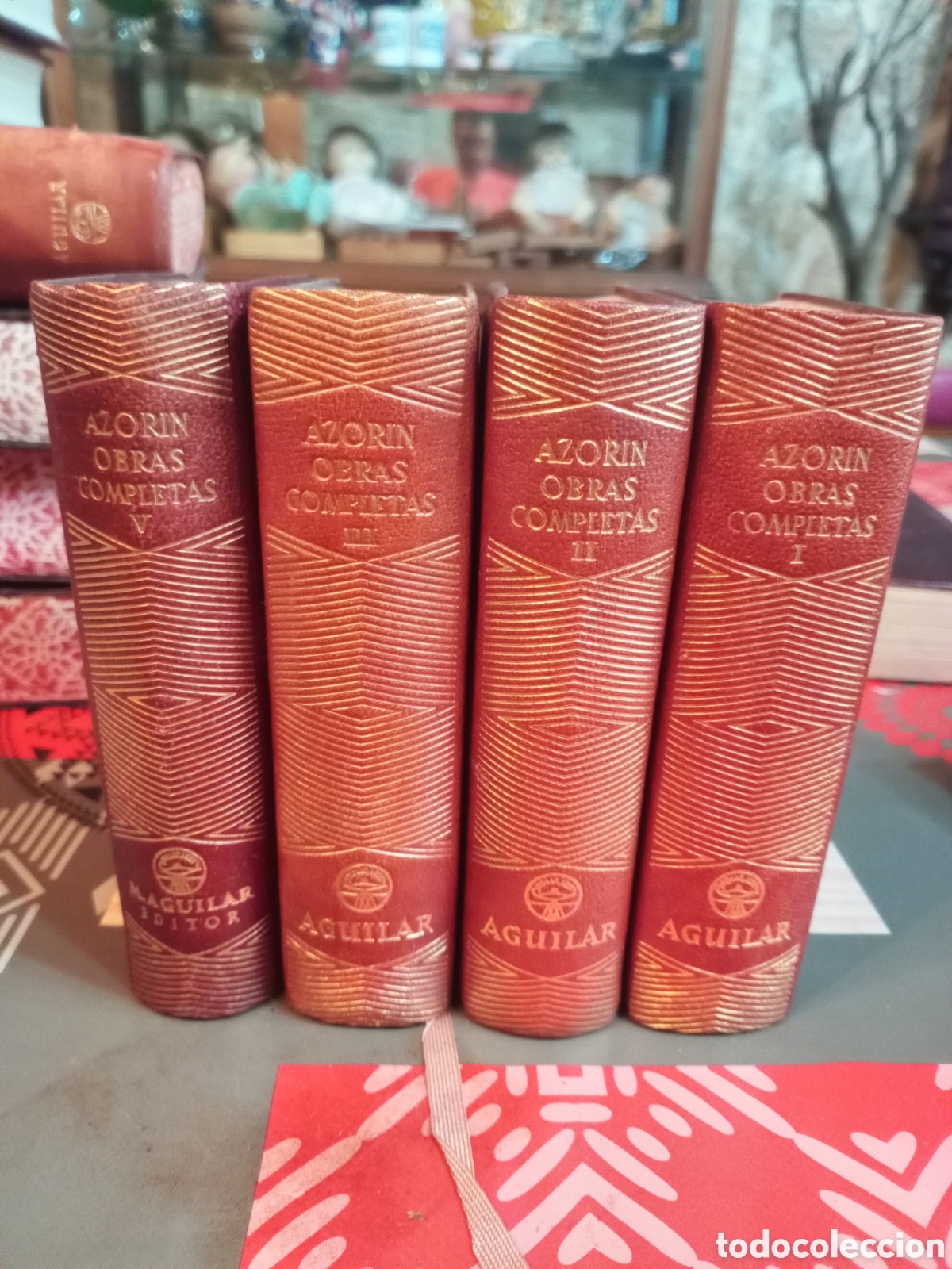 Libros de segunda mano: Azor&iacute;n obras completas tomo 1,2,3 y 5