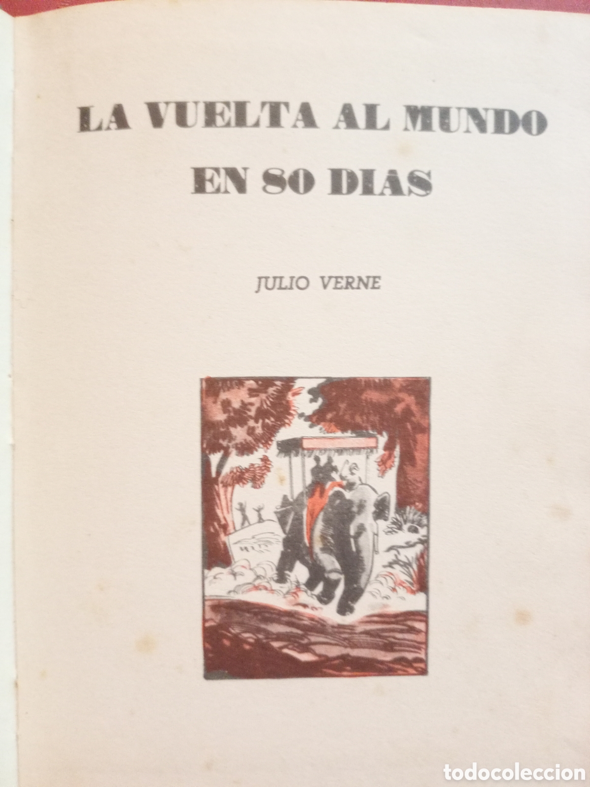 Libros de segunda mano: La vuelta al mundo en 80 d&iacute;as - Foto 2