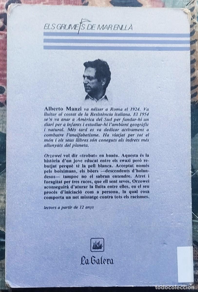 Libros de segunda mano: ORZOWEI. LIBRO EN LENGUA CATALANA - Foto 2