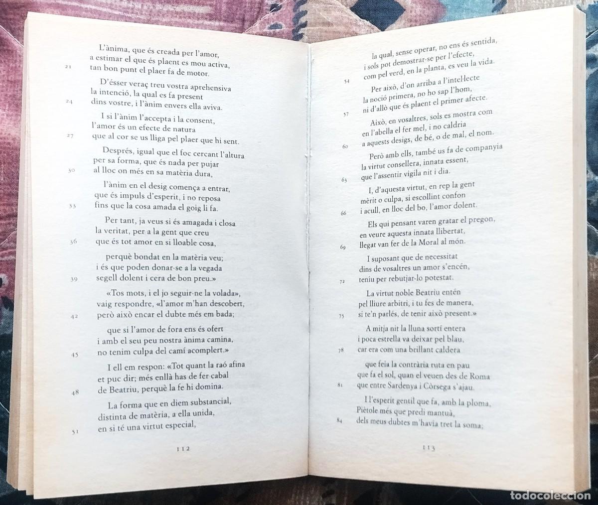 Libros de segunda mano: LA DIVINA COM&Egrave;DIA. LIBRO EN LENGUA CATALANA - Foto 4